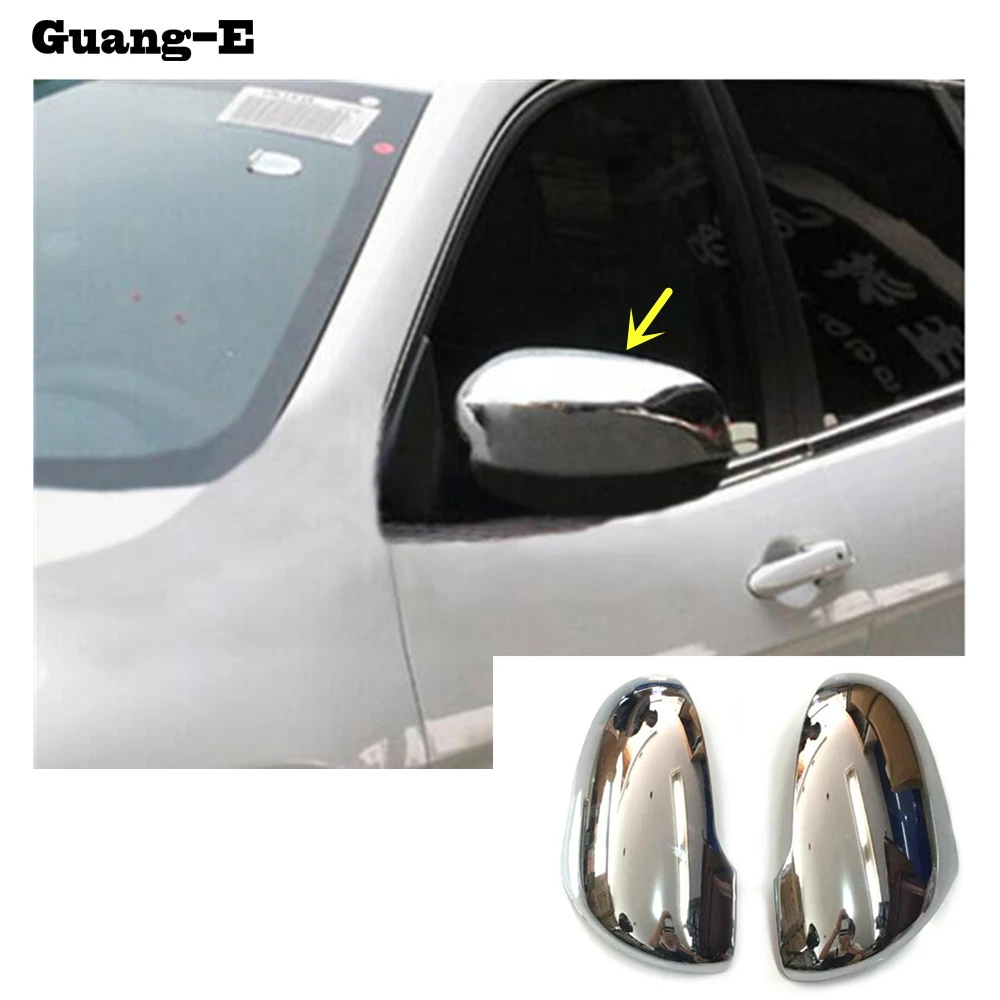 

ABS chrome styling decoration Car ear view Rearview Side glass Mirror Cover trim frame For Kia Sorento L 2015 2016 2017
