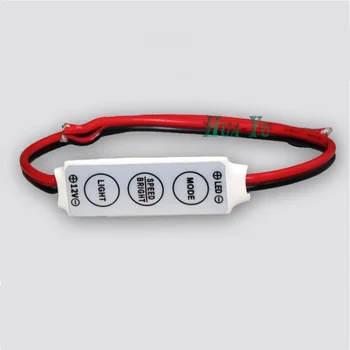 

5pcs/lot Min 3key single color LED strip controller for strip light 12V 12A Brightness Dimmer for strip light Free shipping