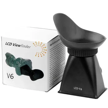 

M camera LCD hood V6 viewfinder magnifies 2.8X times Photo Studio Accessories Magnifier Extender