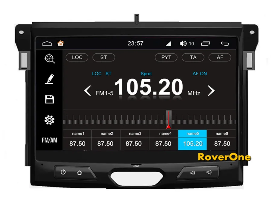 Roverone S200 Android 8,0 автомобильный мультимедийный плеер для Ford Ranger Everest Авто DVD Радио Стерео gps навигации