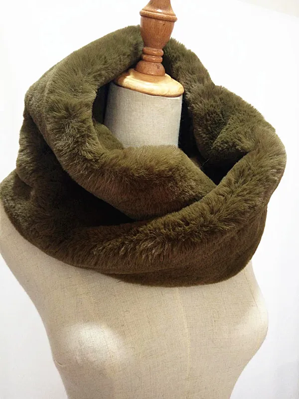 New imitation rabbit hair ladies scarf bib rabbit collar winter