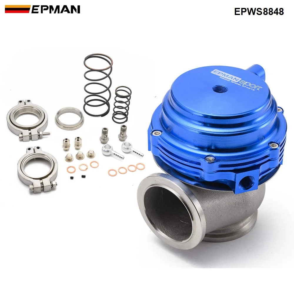 Epman MVR 44 мм V Band внешний мусорный комплект 24PSI турбо мусорный клапан с V Band фланец epss8848 - Цвет: Синий