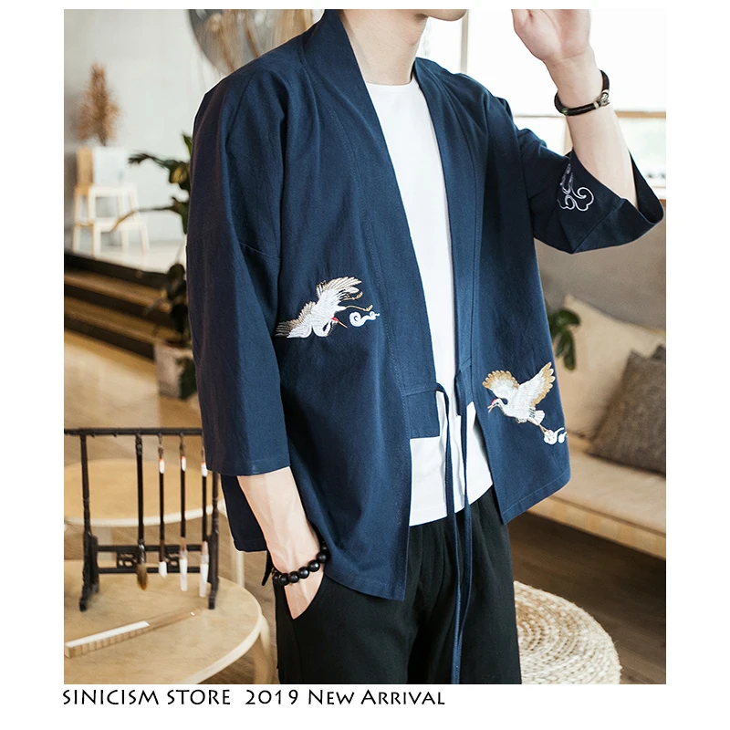 Sinicism Store Мужская Уличная одежда в китайском стиле 2019 мужская летняя забавная