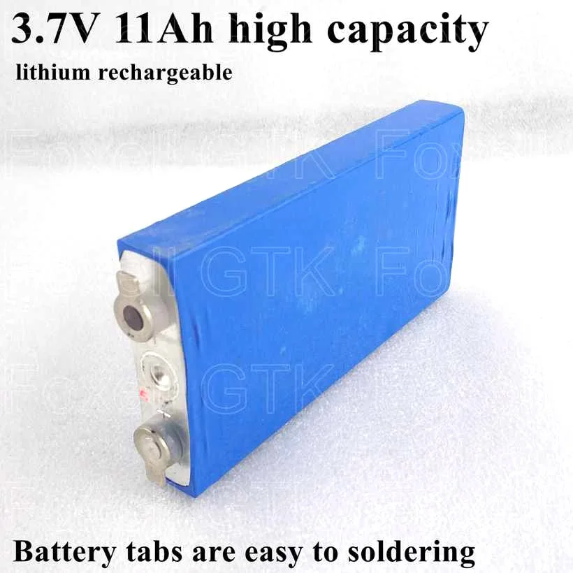 13pcs 3.7v 10ah li-polymer packs 30A lithium polymer battery 3.7v li-polymer battery for ebike 48v 10ah lithium battery pack diy (1)
