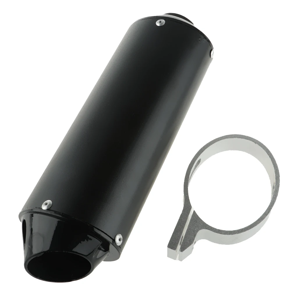 Motorcycle Slip On Exhaust Muffler Pipe Full System with Exhaust Sleeve Clamp Motocross Dirt Bike Exhaust System