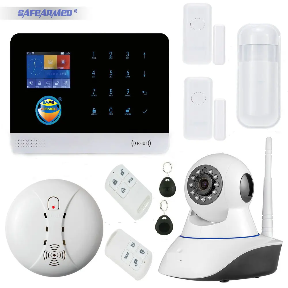 Best G6 App Control Sms Call Gsm Alarm System With Door Window