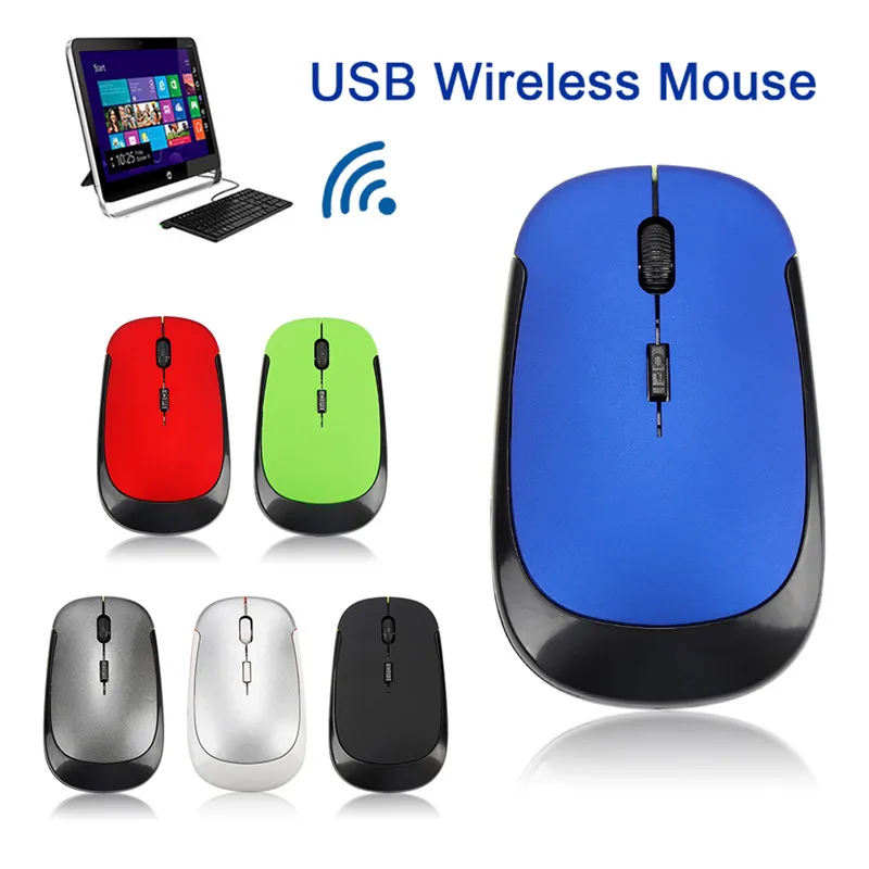 

2.4G Wireless Mouse USB 2.0 Receiver Super Slim Mini Cute Optical Wireless Mouse USB Right Scroll Mice for Laptop PC Game Mouse