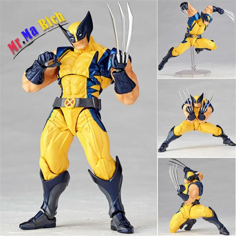

X-men Wolverine No.005 Logan Amazing Yamaguchi Action Figur Figuren Ib
