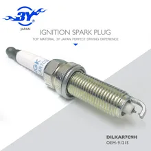 Marca (4X) DILKAR7C9H 91215 velas de Ignição Do Carro Para NISSAN Tiida 1.6 INFINITI G25 duplo iridium
