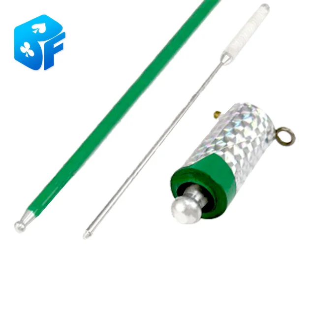 STAGE MAGIC Flaming Torch To Appearing Cane TORCH and cane magic trick