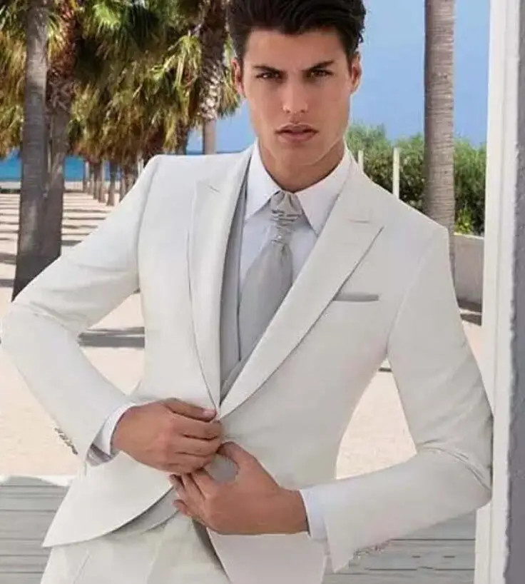 2018-new-custom-made-slim-fit-peaked-lapel-groom-tuxedos-best-man-suit-wedding-groomsman-men-039;s-suits-bridegroom-3-pieces(jacket+vest+pants)