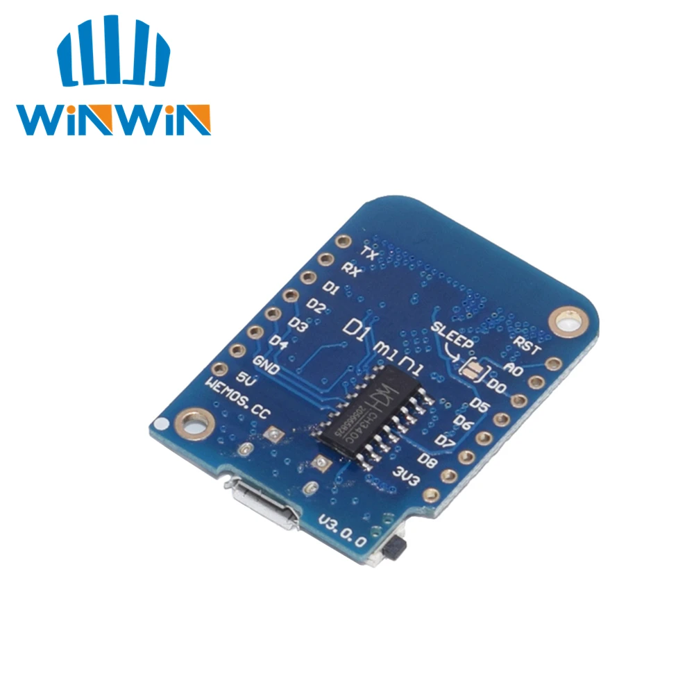 Для Wemos D1 Mini V3.0.0 wifi Интернет вещей макетная плата на основе ESP8266 CH340 CH340G для Arduino Nodemcu V2 micropyton