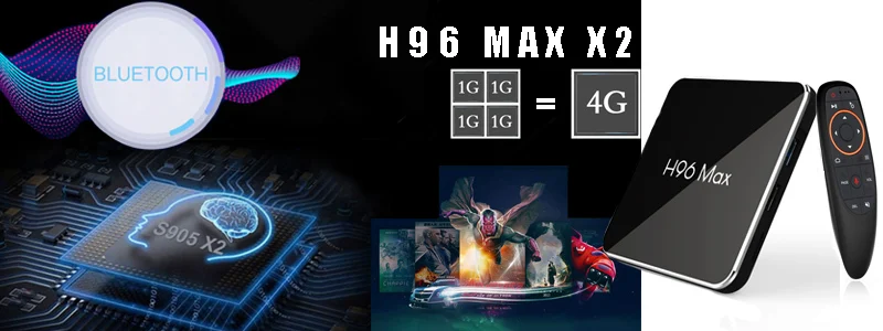 H96 MAX пульт дистанционного управления для Android tv Box H96 Pro Plus/H96 Max plus/H96 MAX X2/H96 Pro tv Box Repalcement пульт дистанционного управления