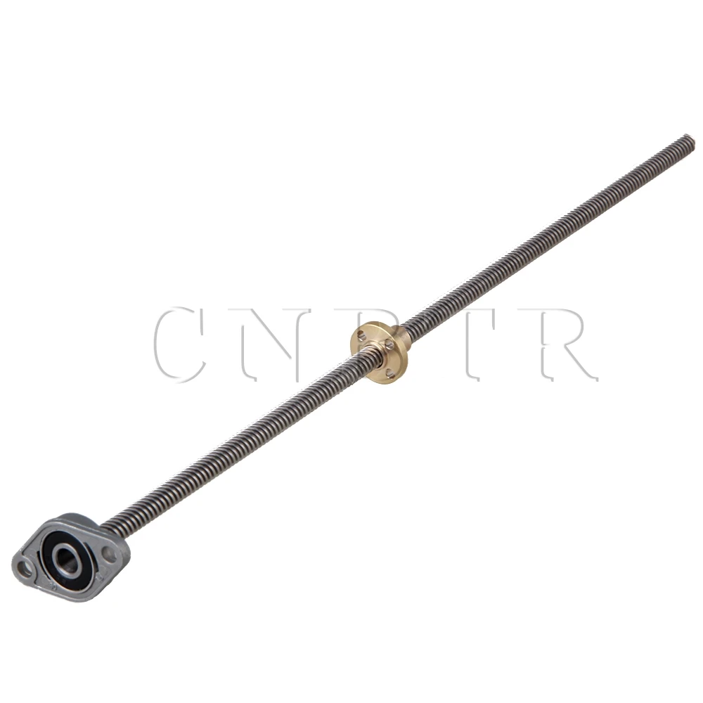 

CNBTR Vertical 8mm 350mm Length Lead Screw Rod Flange Pillow Block Set