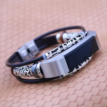 

High Quality Replacement Leather Wristband Band Strap Bracelet For Fitbit Alta/Fitbit Alta HR Watchbands Correas de reloj bandje