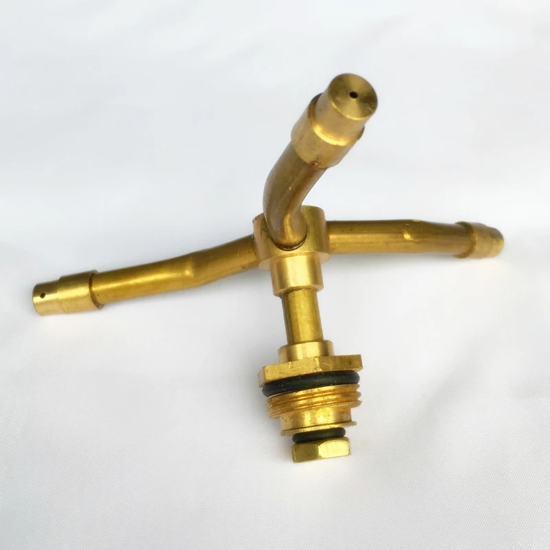 Description Picture 6 of item1Pcs Brass Rotation Sprinklers Garden Lawn Irrigation Watering Sprayers