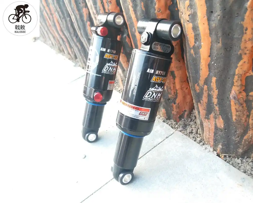 dnm mountain bike air rear shock with lockout 165mm