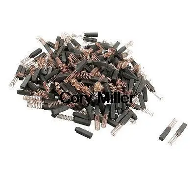 

200pcs 4 x 4 x 15mm Electric Hammer Angle Grinder Carbon Brushes 5/32" x 5/32" x 19/32"