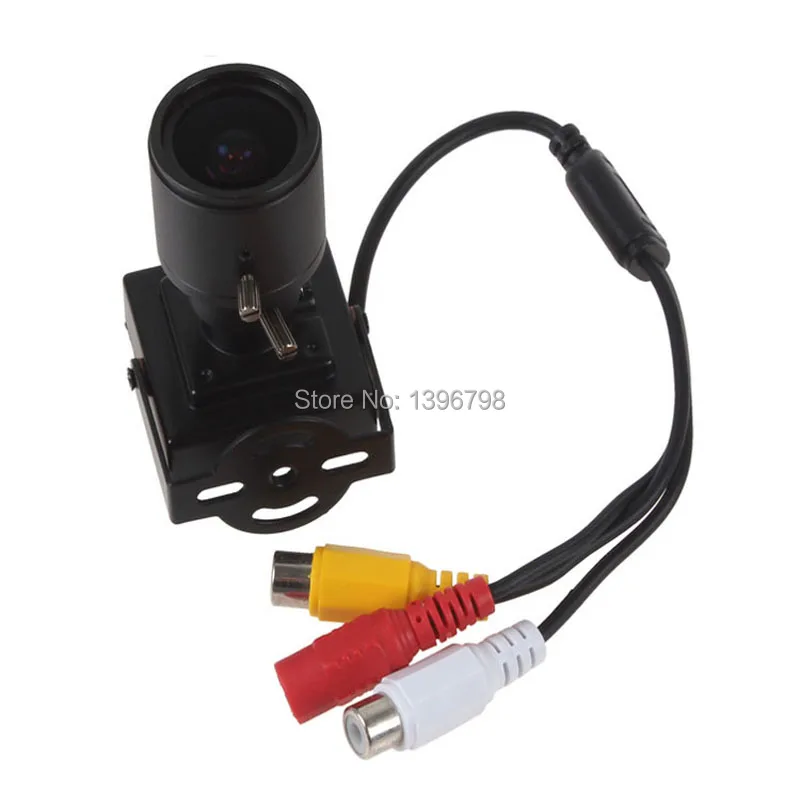 HD 700TVL 1/3 CMOS Мини CCTV камера с 2 8 12 мм ручным объективом для цветного
