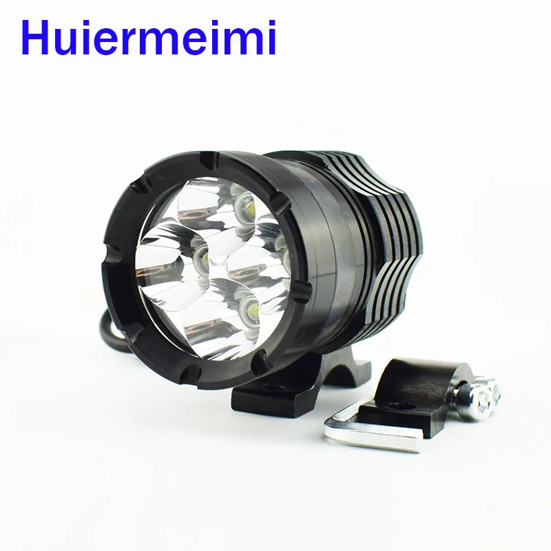 Huiermeimi 1pcs 40W Motorcycle U2 LED Spotlights High Brightness Auxiliary Work Headlights Waterproof Motorbike Fog Lamp Lights |