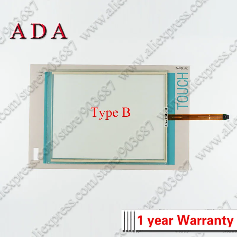 3,3 мм толщина сенсорной панели экран для 6AV7737-3BB11-0AF0 сенсорной панели стекло дигитайзер и защитная пленка(передняя накладка