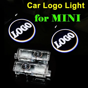 

SINOVCLE 2 x Car Door Lights LED Welcome Light LOGO Laser Lamps for Mini Cooper R36 R56 R57