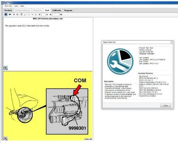 Для Volvo Premium Tech Tool (PTT) ptt 2 03 forVolvo VCADS Pro (разработка) + полная активация (поддержка