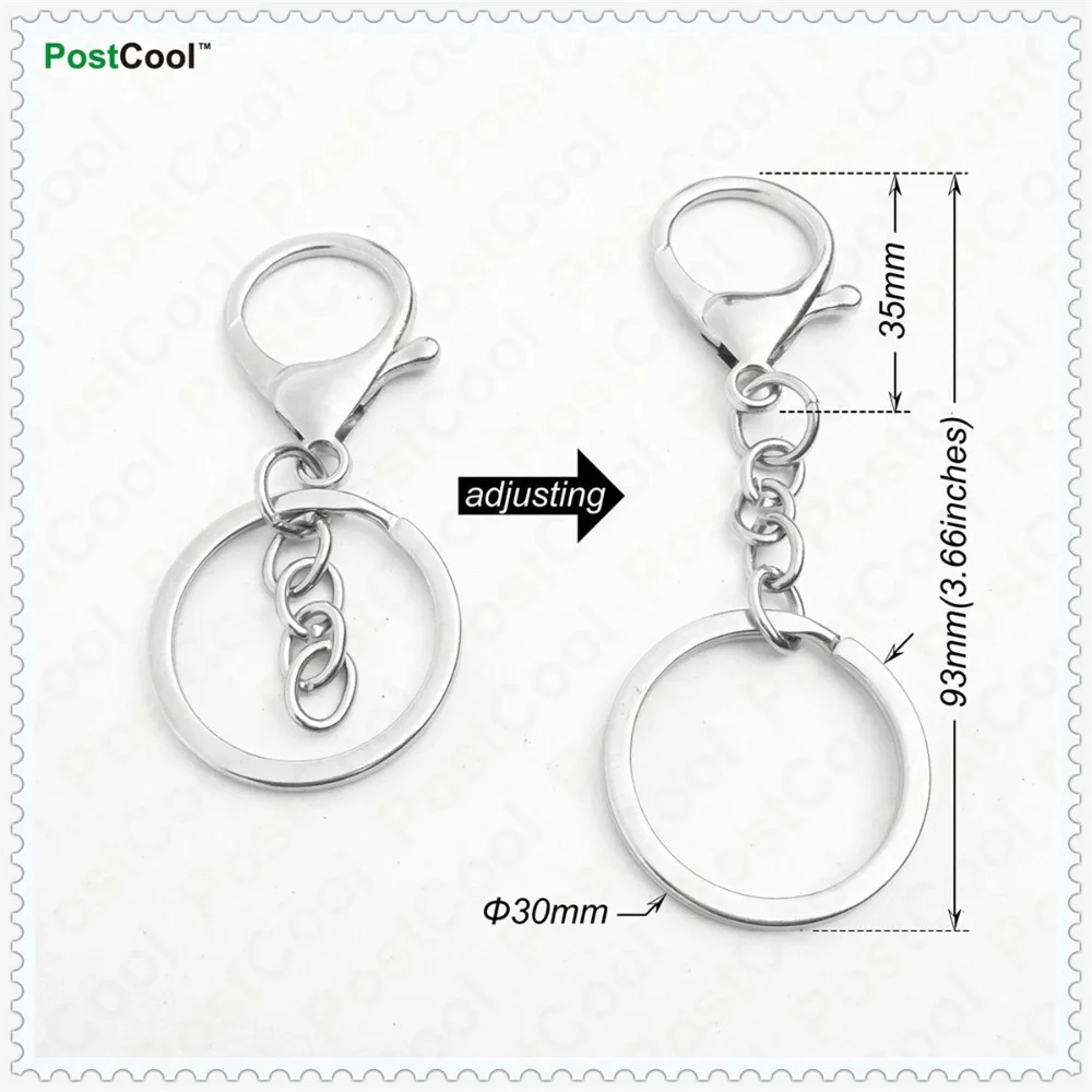 PostCool 14 &quot16&quot 18 &quotметаллический держатель для ключей 14&quot 16 &quot18&quot 20 кошелек цепи