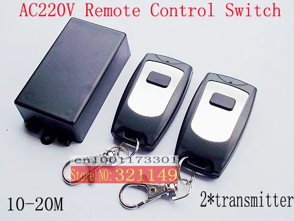 Новый продукт AC220V 1ch rf Беспроводной Дистанционное управление выключатель