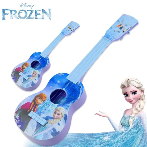 Disney uklele музыкальная игрушка принцессы гитара имитация можно играть в детские