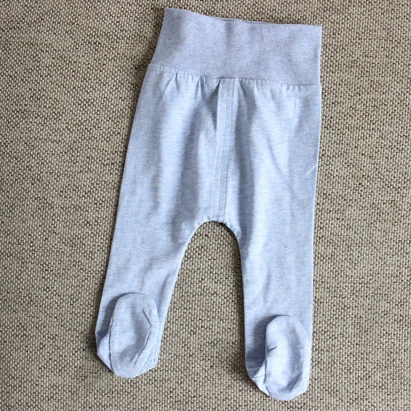 Детские брюки хлопковые детские леггинсы для маленьких мальчиков и девочек; штаны; одежда для малышей; летняя детская одежда с высоким поясом; брюки для малышей