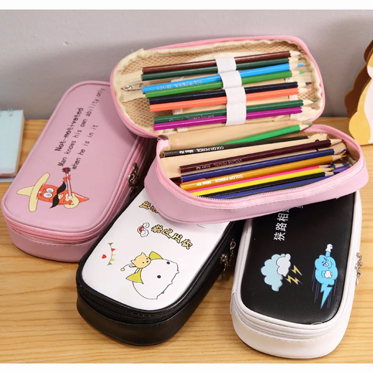 

1pcs Large Capacity Pencil Case Multifunctional Pencilcase Stationery Box Cover Kawaii Pencil Cases School Offices