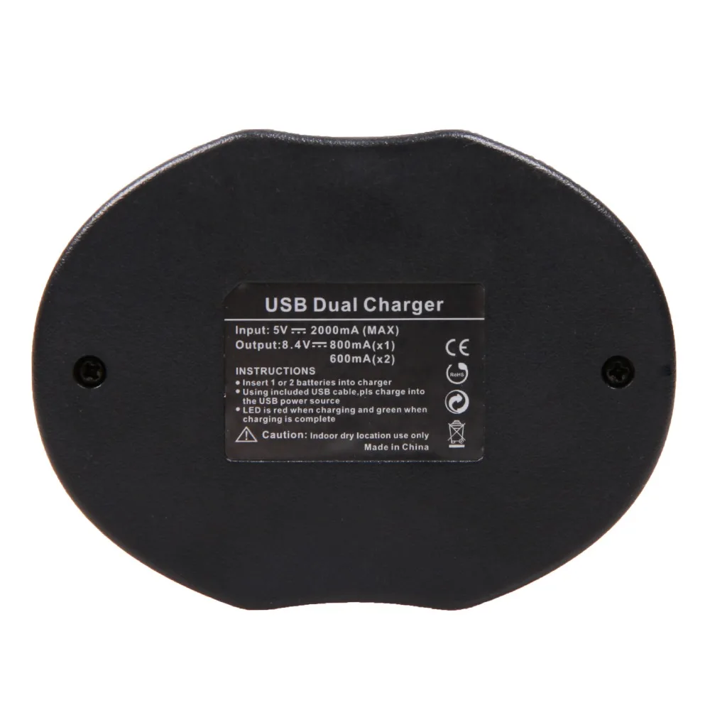 Двойное зарядное устройство USB для SONY NP BX1 Sony HDR AS100v AZ1 AZ1VR AZ1VB AZ1VW. Аксессуары мини