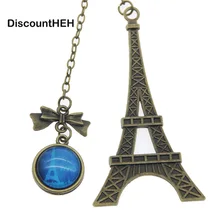 Новое поступление винтажная Эйфелева башня металлические закладки для книги креативный предмет Дети подарочная Корейская Канцелярия