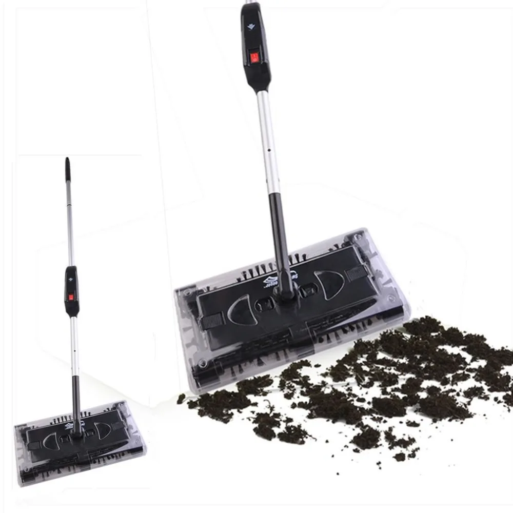 2018 New Electric Broom Swivel Sweeper With Elbow Joint Rechargeable