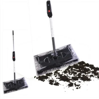 

New Electric Broom Swivel Sweeper With Elbow Joint Rechargeable Battery Vacuum Cleaner Broom With Battery Box Battery