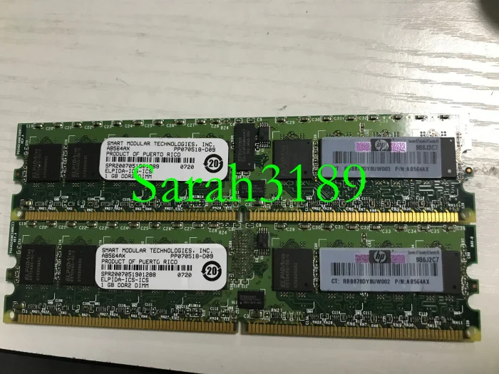 

HP RX2660 RX4640 AB564A small machine memory 1G AB564AX DDR2 A6969-69001