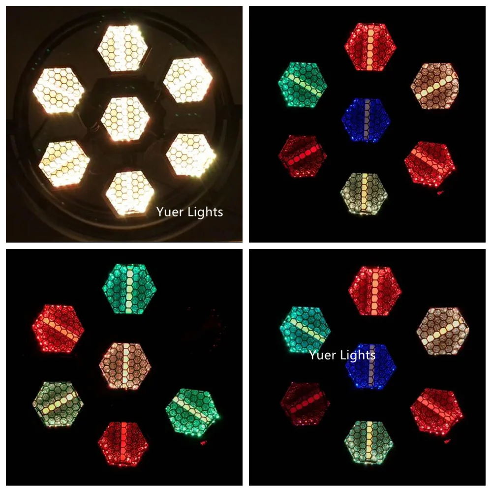 Светодиодный светильник-сценический эффект 7X60 Вт Светодиодный светильник-вспышка DMX 512 ретро флэш-светильник Dj диско-лампа KTV бар вечерние светильник внутренний лазерный проектор