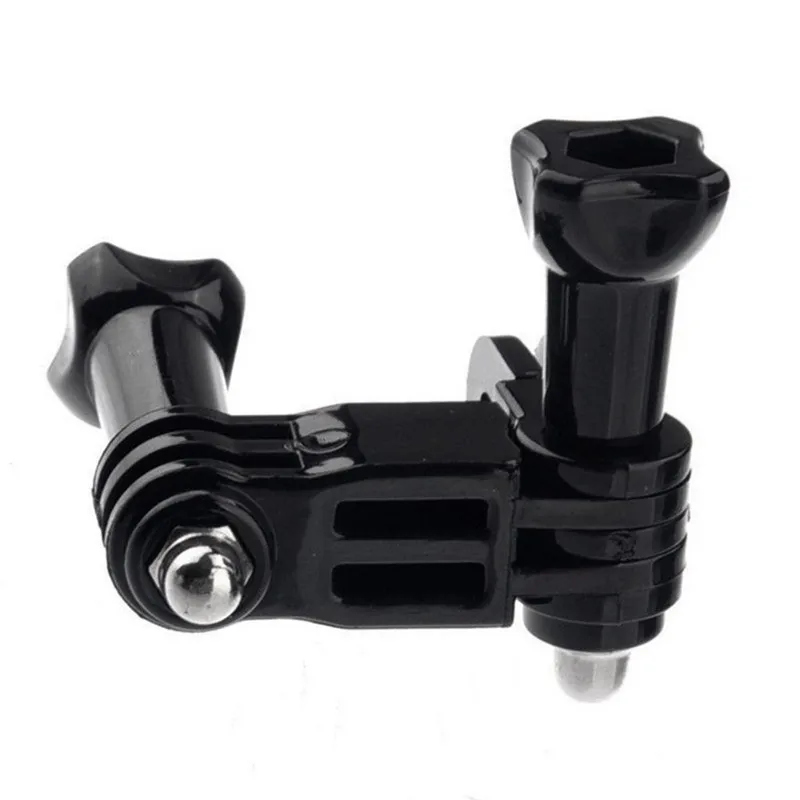 JMFOTO трехсторонний Регулируемый зажим для шлема поворотный кронштейн GoPro Hero 5 6 4 3 Yi