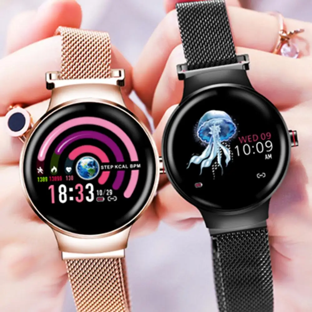 

H5 Smart Bracelet Women Blood Pressure Heart Rate Monitoring IP67 Waterproof Wristband Fitness Tracker Fashion Smart Watch