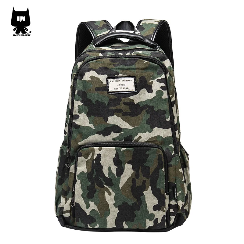 Buy [In Cipher] Camouflage Men Backpacks Casual