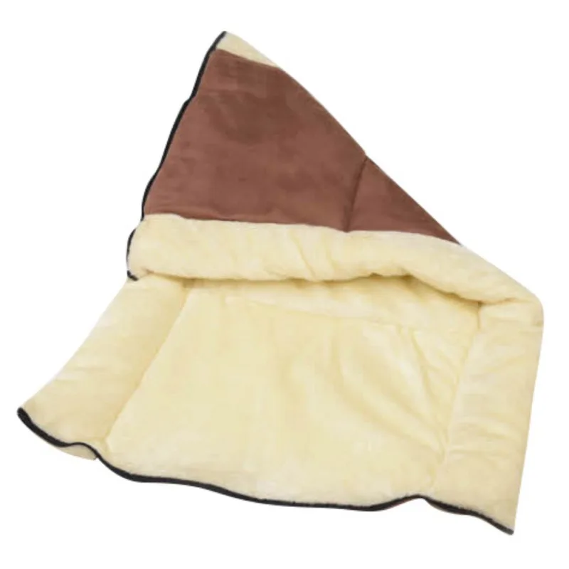  Kitty Kennel Crate Cage pet Bed Tunnel Fleece Tube Indoor Cushion Mat Pyramid Pad For Dog Puppy Kit
