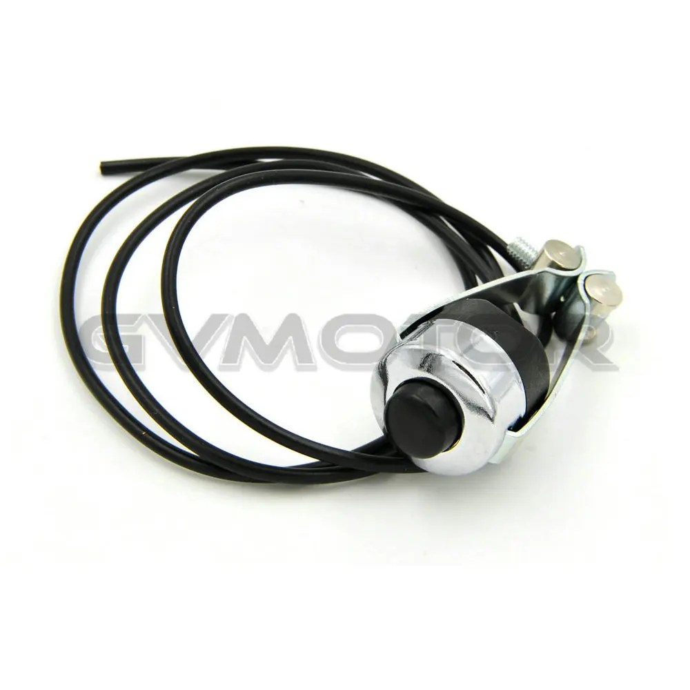 Manillar instalación 8mm pulsadores interruptor cromo