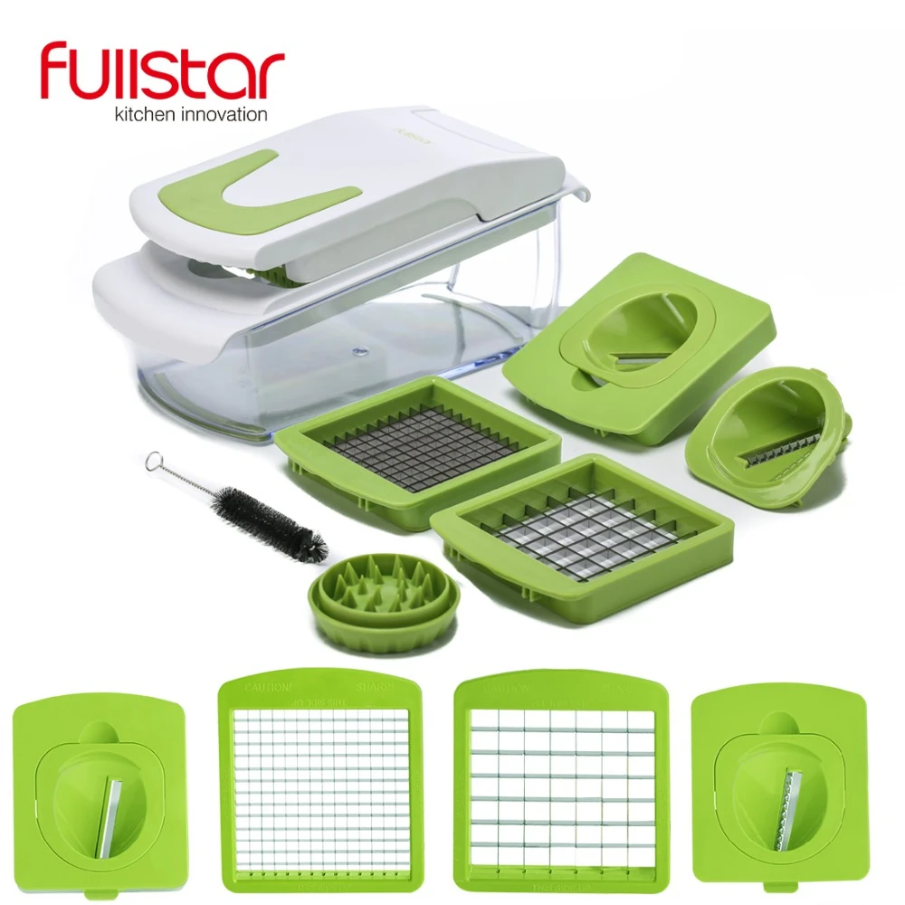 Pаспродажа Fullstar овощерезка со стальным лезвием мандолина слайсер Картофелечистка морковь сыр овощная Терка кухонный аксессуар