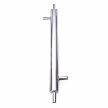 

1pc External Cooling Pipe Tube 40cm Stainless Steel External Cooling Pipe Tube Distiller Condenser Tools