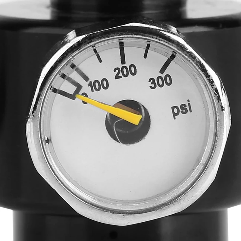  Pcp Paintball Tank Cylinder Adjustable Compressed Air Regulator Output Pressure 0.825-14 Ngo Thread