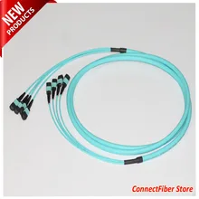 72 ядра волоконно-оптический MPO многомодовый OM3 магистральный кабель, LSZH стояк куртка