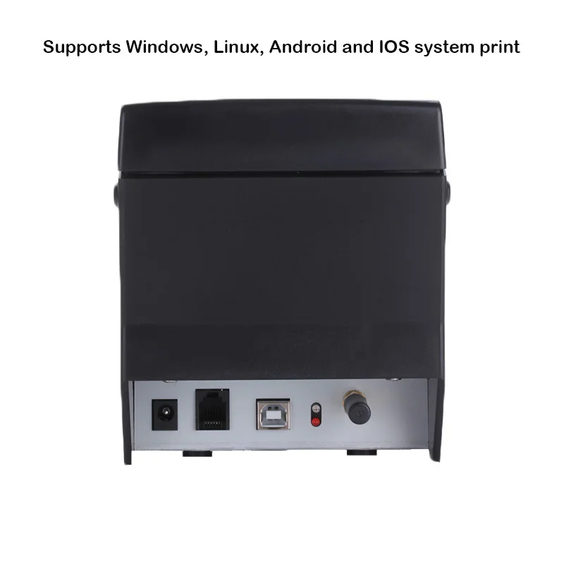 HSPOS-고품질 58mm Pos 영수증 프린터 usb 및 직렬 포트, 슈퍼마켓 지폐 인쇄 기계 E58US 용 직접 열 사용