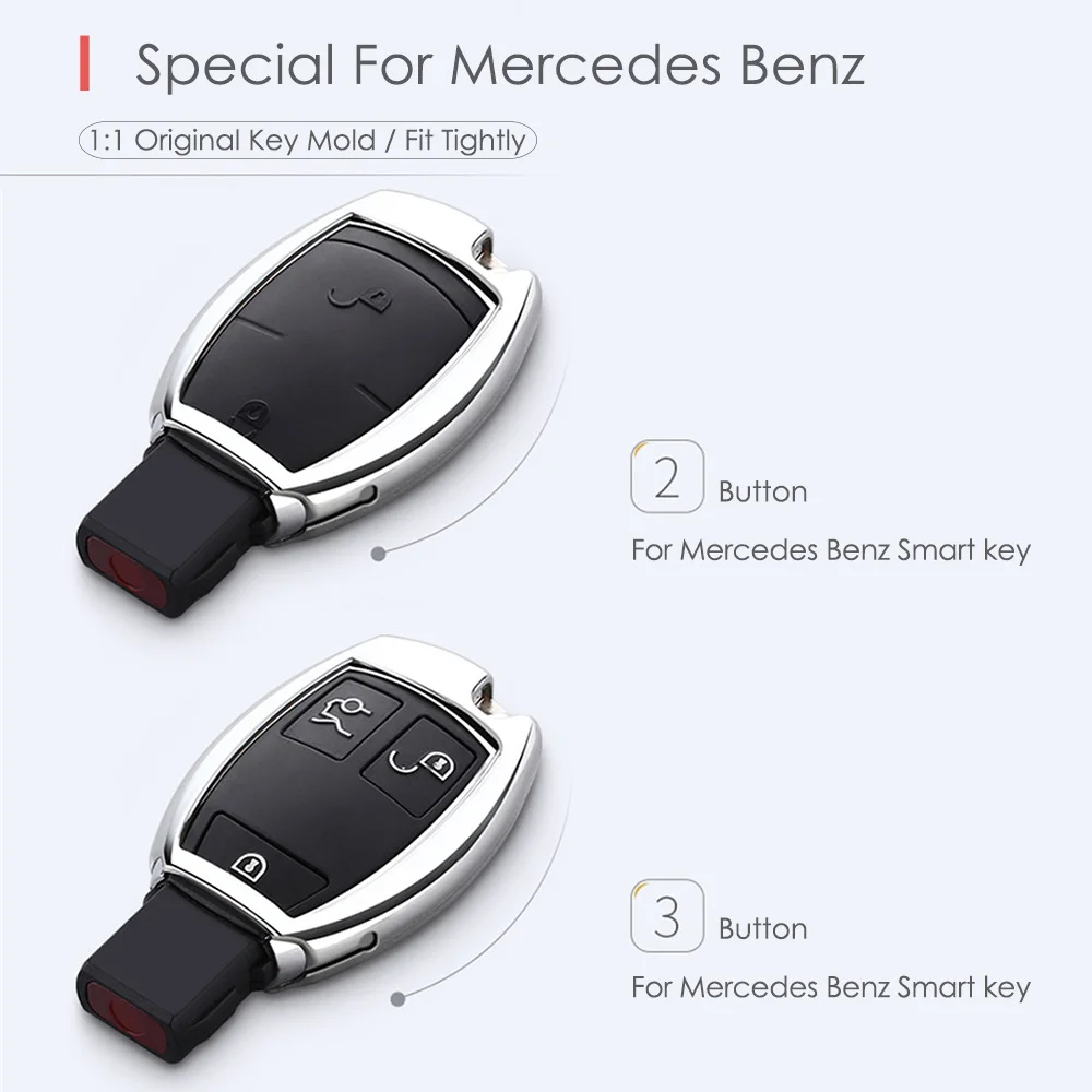 CHSKY ТПУ чехол для ключа mercedes benz w212 W210 A B C E S Class автомобиля аксессуары ключа|Футляр