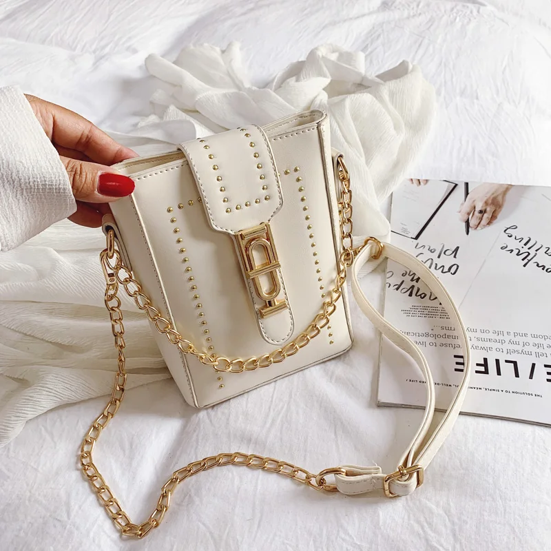 

Transparent Jelly bag 2019 Summer Quality PVC Women's Designer Handbag Printed Letter Chain Shoulder Messenger louis gg bag